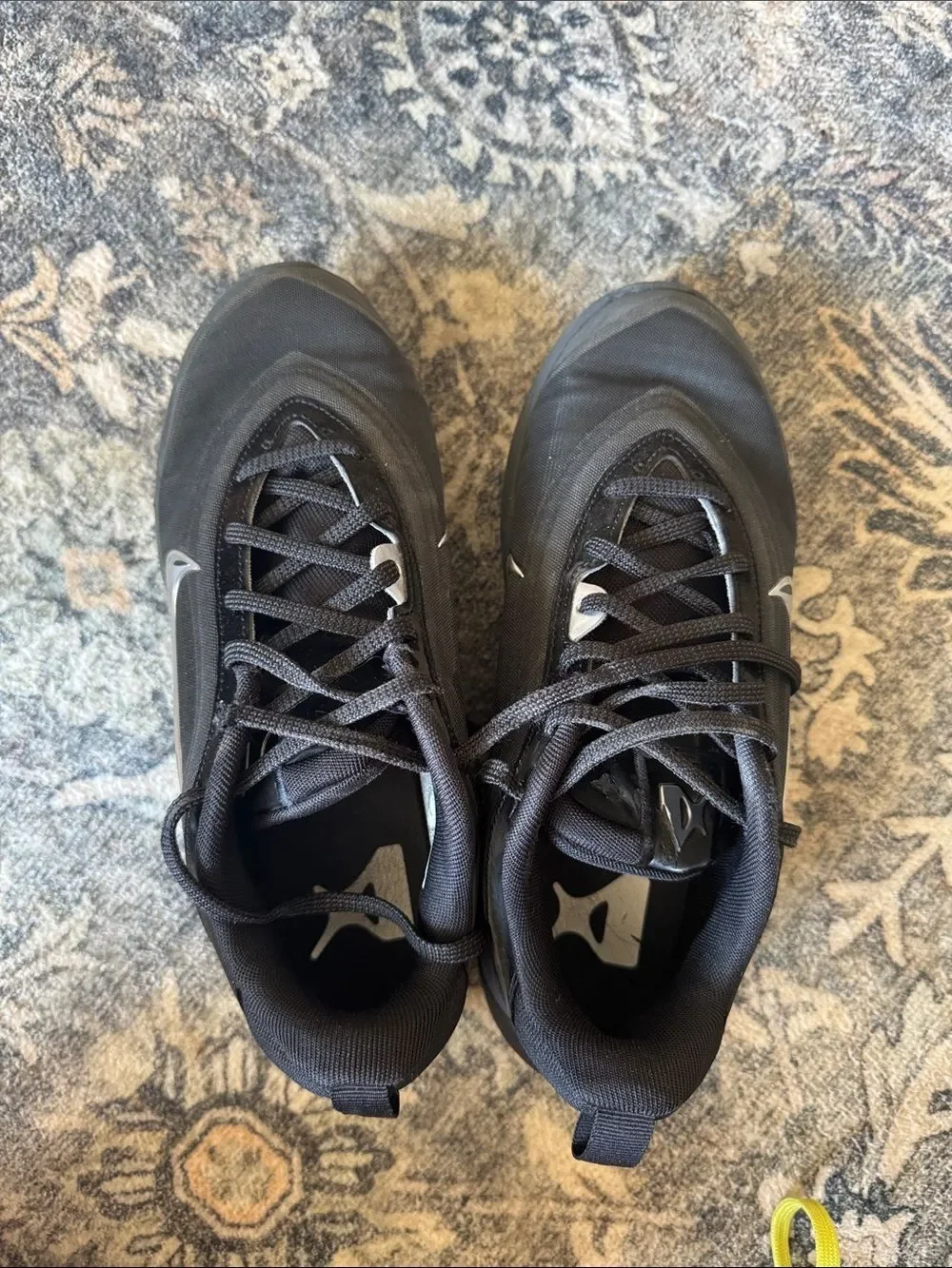 Nike Kids Black Low-Top Basketball Sneakers